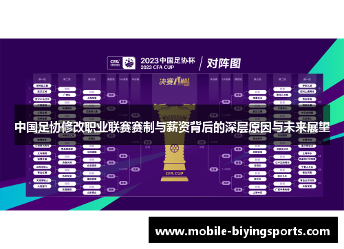 中国足协修改职业联赛赛制与薪资背后的深层原因与未来展望 中国足协修改职业联赛赛制与薪资背后的深层原因与未来展望