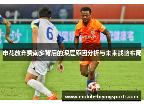 申花放弃费南多背后的深层原因分析与未来战略布局 申花放弃费南多背后的深层原因分析与未来战略布局