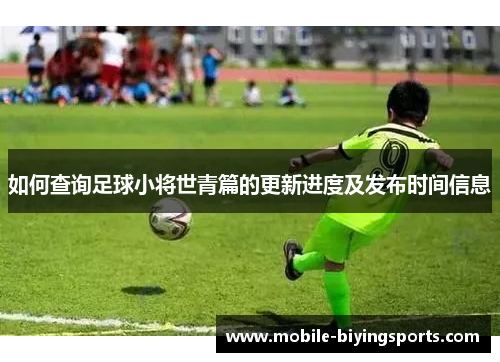 如何查询足球小将世青篇的更新进度及发布时间信息 如何查询足球小将世青篇的更新进度及发布时间信息