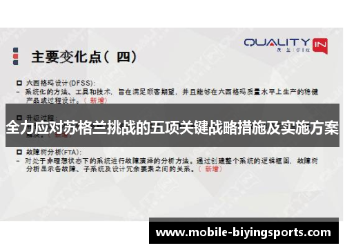 全力应对苏格兰挑战的五项关键战略措施及实施方案 全力应对苏格兰挑战的五项关键战略措施及实施方案